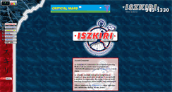 Desktop Screenshot of iszkiri.hu